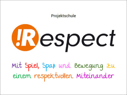 Das Acrylglas-Schild "Projektschule !Respect" kann unter https://www.respect-in-school.de/respect-materialien-bestellen/ geordert werden.