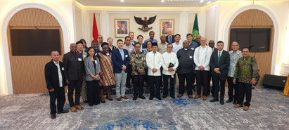 Empfang des Ministers für religiöse Angelegenheiten der Republik Indonesien Prof. Dr. Haji Nasaruddin Umar. | Foto: VEM