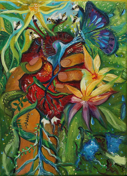 Paz Treuquil (2018), 33x24 cm.