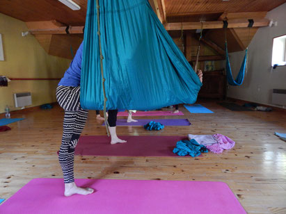 Stage yoga aérien sud france jyoti yogi