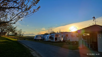 Sonnenuntergang in Amtzell-Büchelwiesen