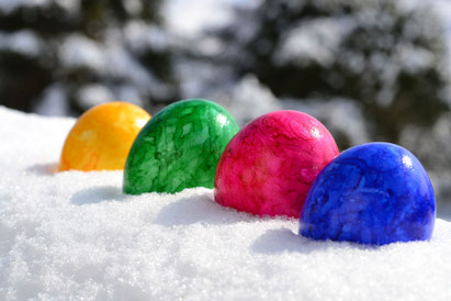 Ostern 2017 im Schnee