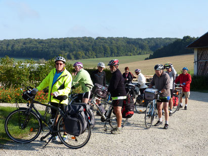 venez faire du cyclotourisme, du VTT, circuit vélo du pays d'othe, aube en champagne à vélo, préférez vélo à assistance électrique pour les côtes de notre région