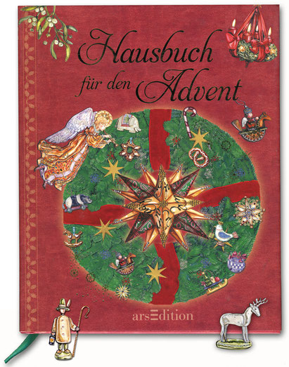 Buchcover "Hausbuch für den Advent" Caroline Ronnefeldt ars Edition