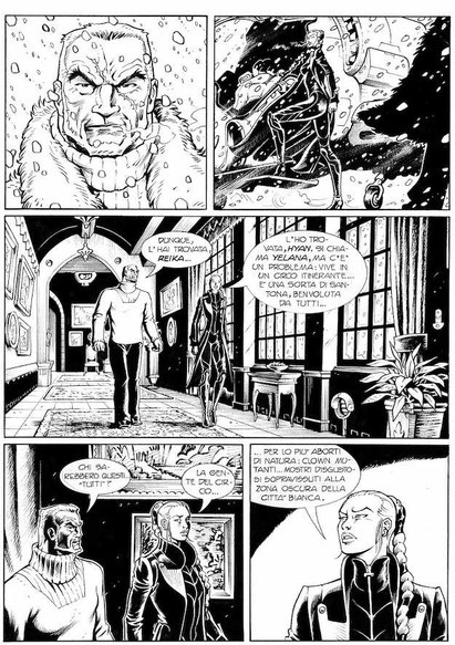 Tavola da "Nathan Never" n. 177 - 2006