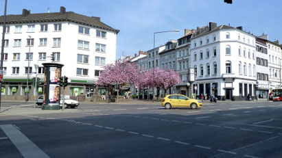 Einfahrt Elsaßstraße