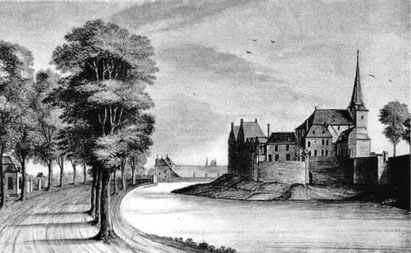 Kaiserplatz Adalbertkirche 1805 Louise Baissel