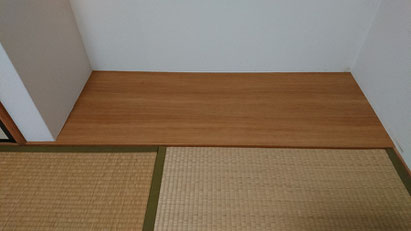 ダイノックシート貼り