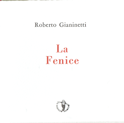 frontespizio con stampa tipografica