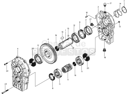 Despiece grupo Bima MP21