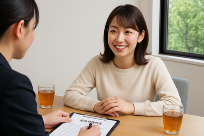 川口市の方の離婚相談の風景