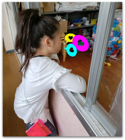 娘の頭の中は♡がいっぱい。