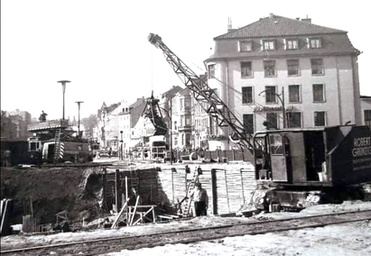 1958 Bau Unterführung Kaiserplatz