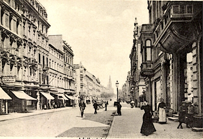 Adalbertsteinweg um 1900