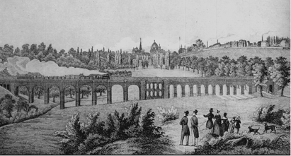 Der Viadukt Burtscheid