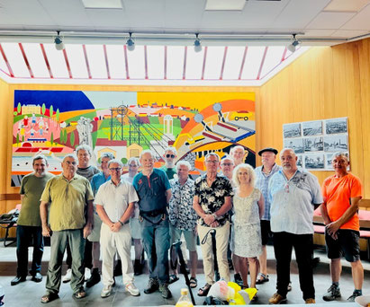 Moment de convivialité à la Mairie de Blayes-les-Mines