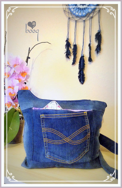 boog denim bag tasche recycling