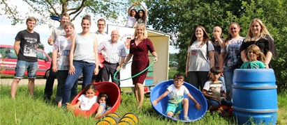 Spielmobil-Einsatz in Heitmannshausen. Foto: Stadtjugendpflege Buxtehude