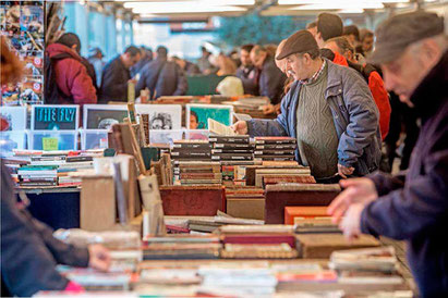 Mercat dominical de Sant Antoni (abans de la pandèmia)