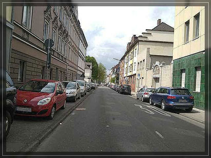 Virchowstr. Richtung Munscheidstr Foto: W. Müller