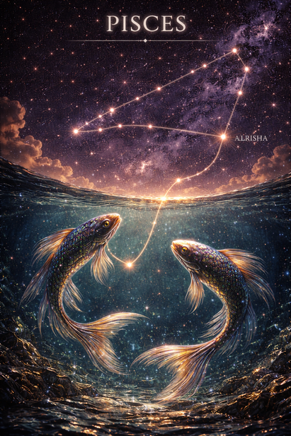 Les Poissons sous leur constellation