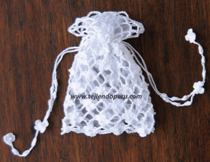 Bolsitas tejidas para recuerdos clearance