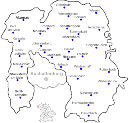 Fensterputzer Landkreis Aschaffenburg