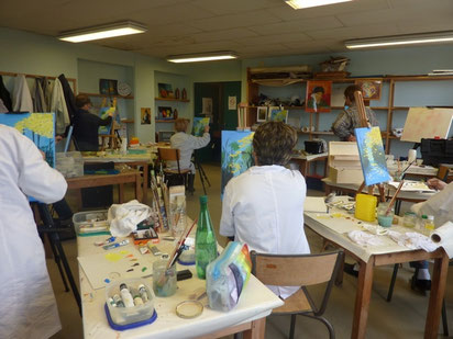 Ateliers avec Joëlle Poret