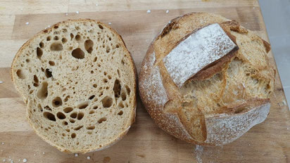 Pain Briaire au levain naturel Ma Boulangerie Café Montmorillon