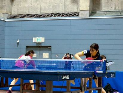 木下アカデミー戦トップで勝利した本間(写真は第78回東京選手権・東京都予選)