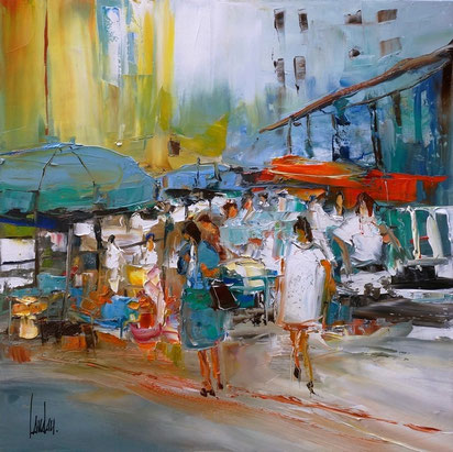 "Les Halles" - 50x50