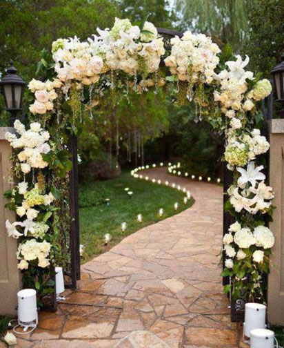 arcos de entrada para boda