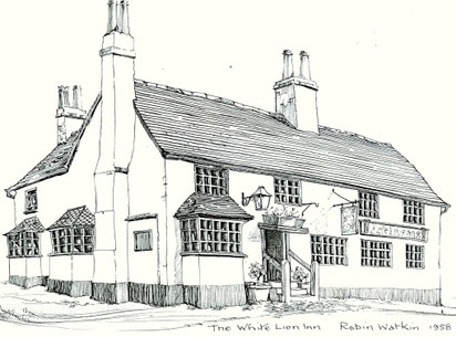 Sketch by Robin Watkin, 1958