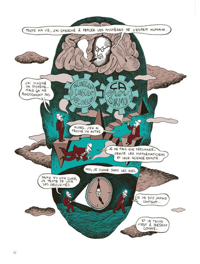 Freud : une biographie dessinée. BD psy racontant la vie mouvementée de l'inventeur de la psychanalyse, magnifiquement illutrée.