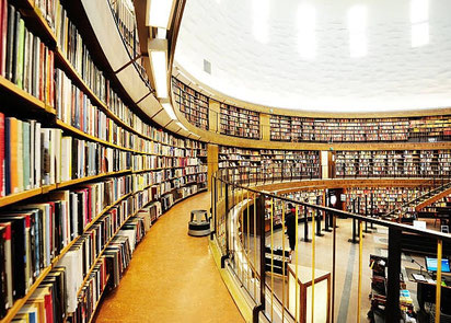 Clickandbay- Round-Library-Brown
