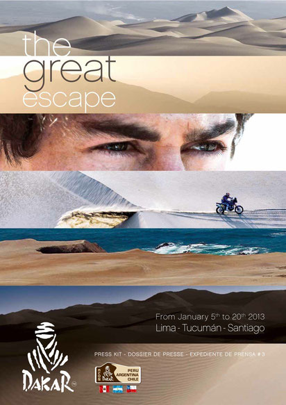 2013 Dakar Rally Poster