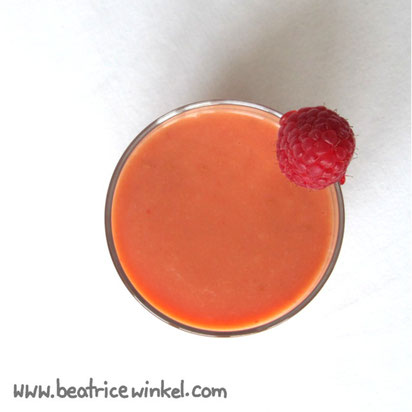 Beatrice Winkel - Pfirsich-Himbeer-Suppe