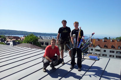 Das Team der Bavarian Fireworx Performance stellt sich vor