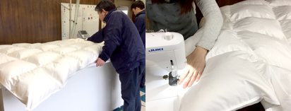 WASH&SLEEP ダウンを補充 再生・仕立て直し