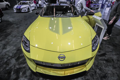 La Nissan Z 2025 et la Nissan Z NISMO 2025 au salon de l'auto de Montréal 2025