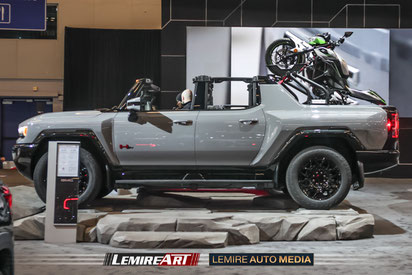 GMC Hummer EV au salon de l'auto de Montréal 2025