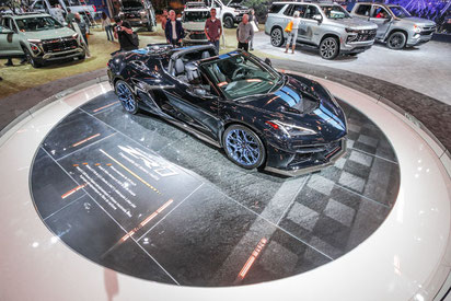 La Corvette ZR1 2025 au salon de l'auto de Montréal 2025