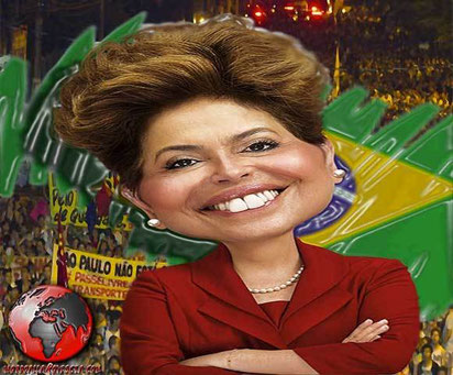 Brasiliens præsident og eks-guerillera Dilma Rousseff