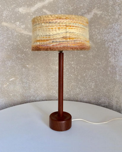 Uno et Östen Kristiansson, lampe vintage, lampe scandinave, lampe teck