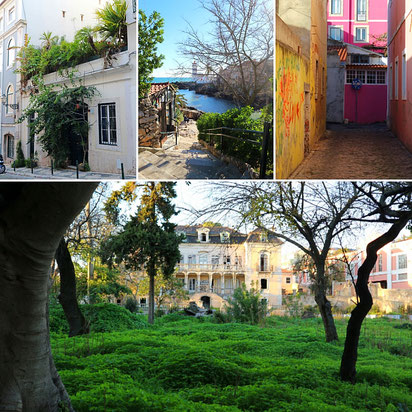 Collage: Impressionen meines Lissabon-Trips im Januar 2018