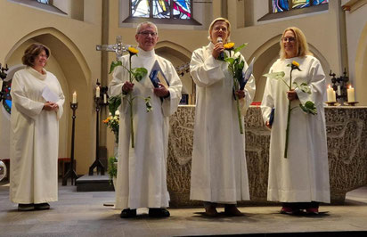 Ingrid Jungsbluth, Achim van Loosen, Nadine Thedering, Claudia Flintrop