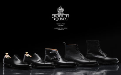 James Bond neues Schuhwerk/ James Bond's new shoes. Photo copyright: Crockett & Jones, Northampton.
