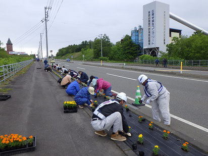 サンタランド花いっぱい事業