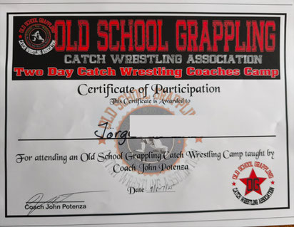 Krav Maga Combatives Hanau Luta Livre Catch Wrestling John Potenza Old School Grappling Bamberg Seminar