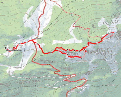 Stoderzinken, Ennstal, David Klettersteig, Friedenskircherl